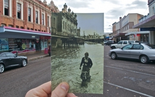 Retrofotografías, un proyecto para ver cómo eran distintos lugares en el pasado