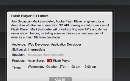 En próximas versiones Adobe Flash incluirá 3D