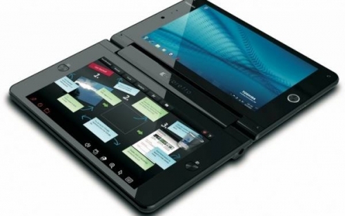 Toshiba presenta su tablet Libretto W100 con doble pantalla